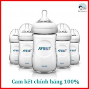 Bình sữa Avent Natural 125 260 330ml [Được chọn núm 1 -> 5][Cam kết chính hãng]